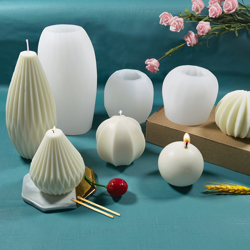 Candle Making Bath - Moldes de Silicona 3D para Velas,