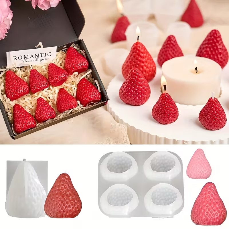 Candle Making Tools - Molde de Silicona con Forma de