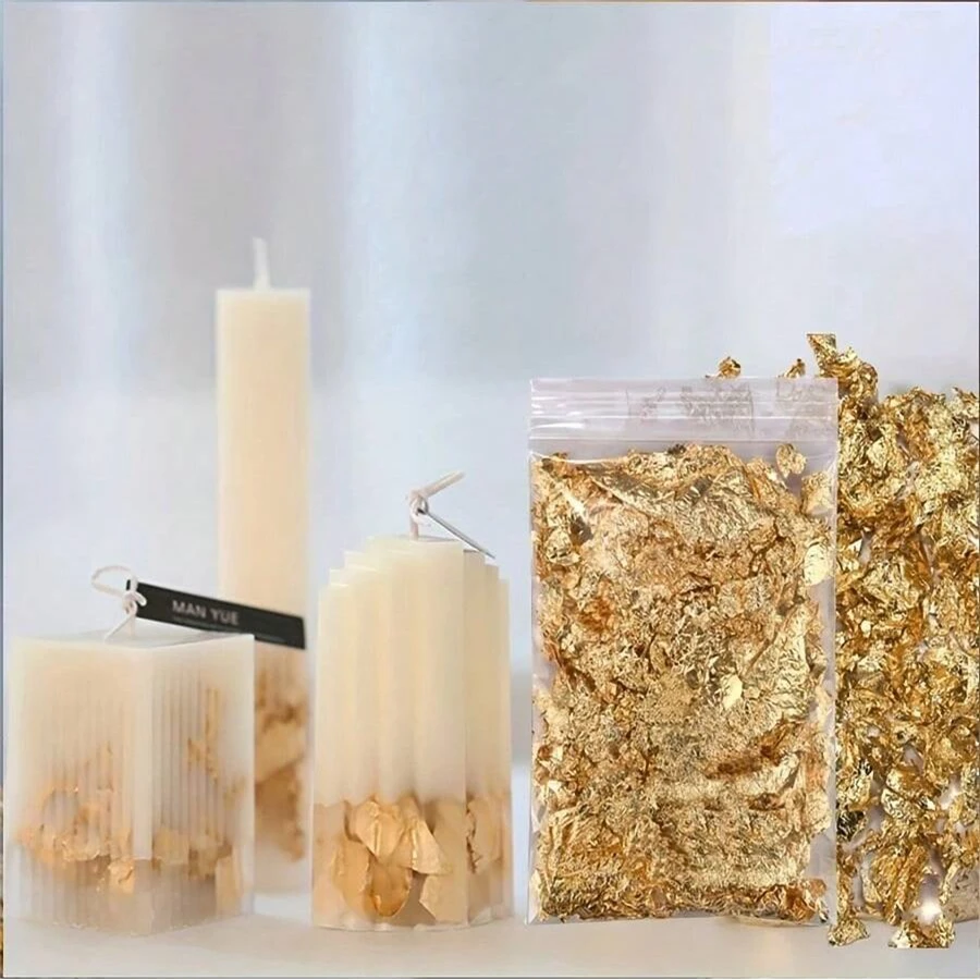 Candle Making Kit For Kids - Vela de lámina dorada INS caliente