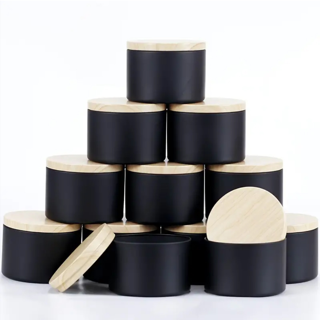 Candle Making Glass Jars - Paquete de 12 latas para velas