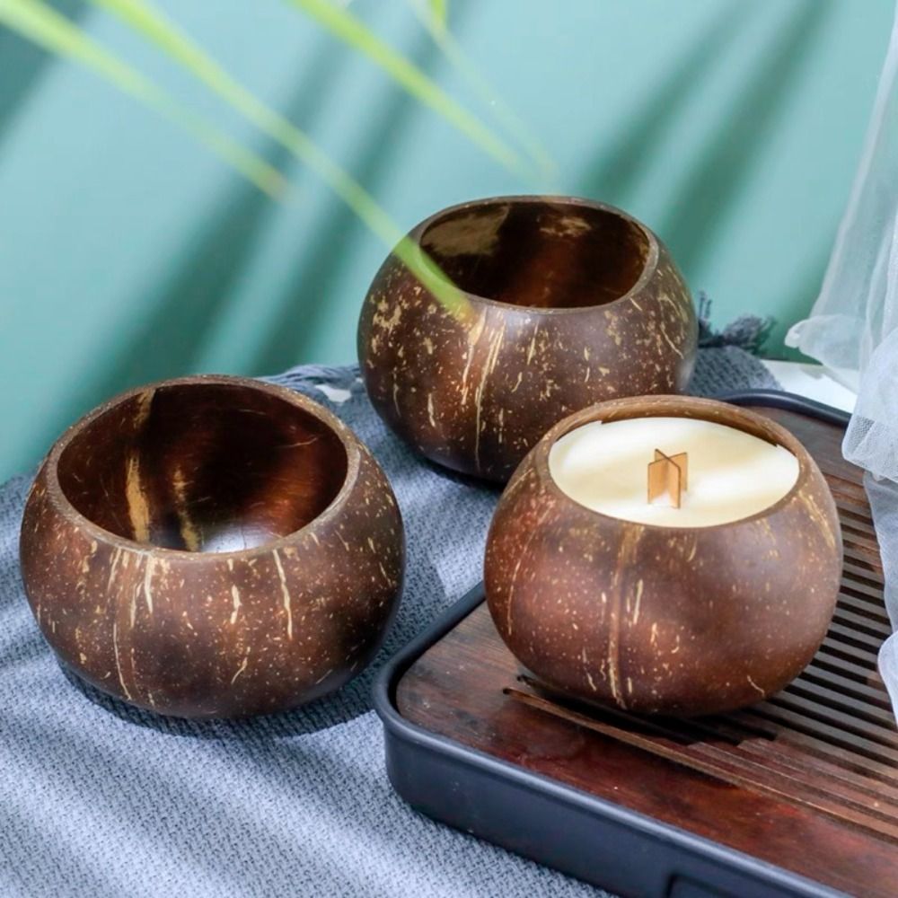 Candle Making Homewood - Cuencos Decorativos Creativos de Madera Hechos