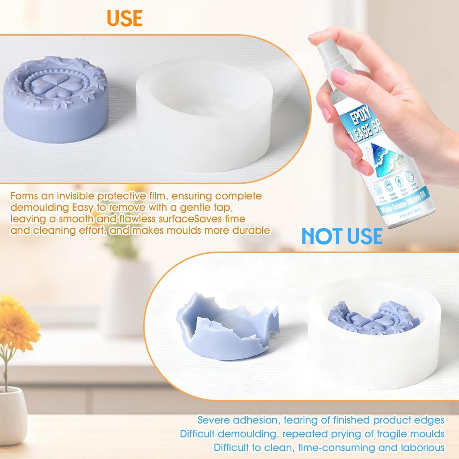 Spray Desmoldante de Silicona, - Candle Making Tools reseña y precio