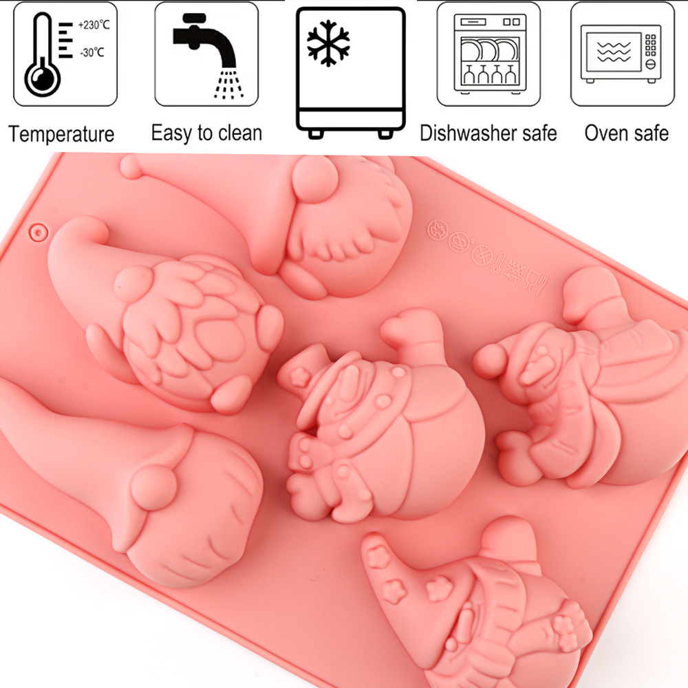 Molde de silicona para hornear - Xmas Candle Making reseña y precio