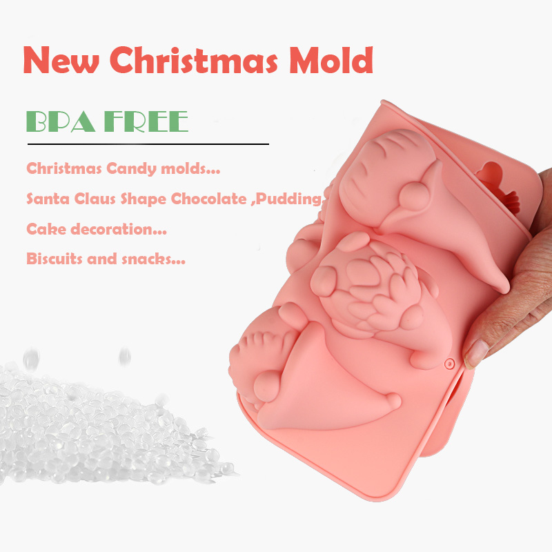 Molde de silicona para hornear - Xmas Candle Making reseña y precio