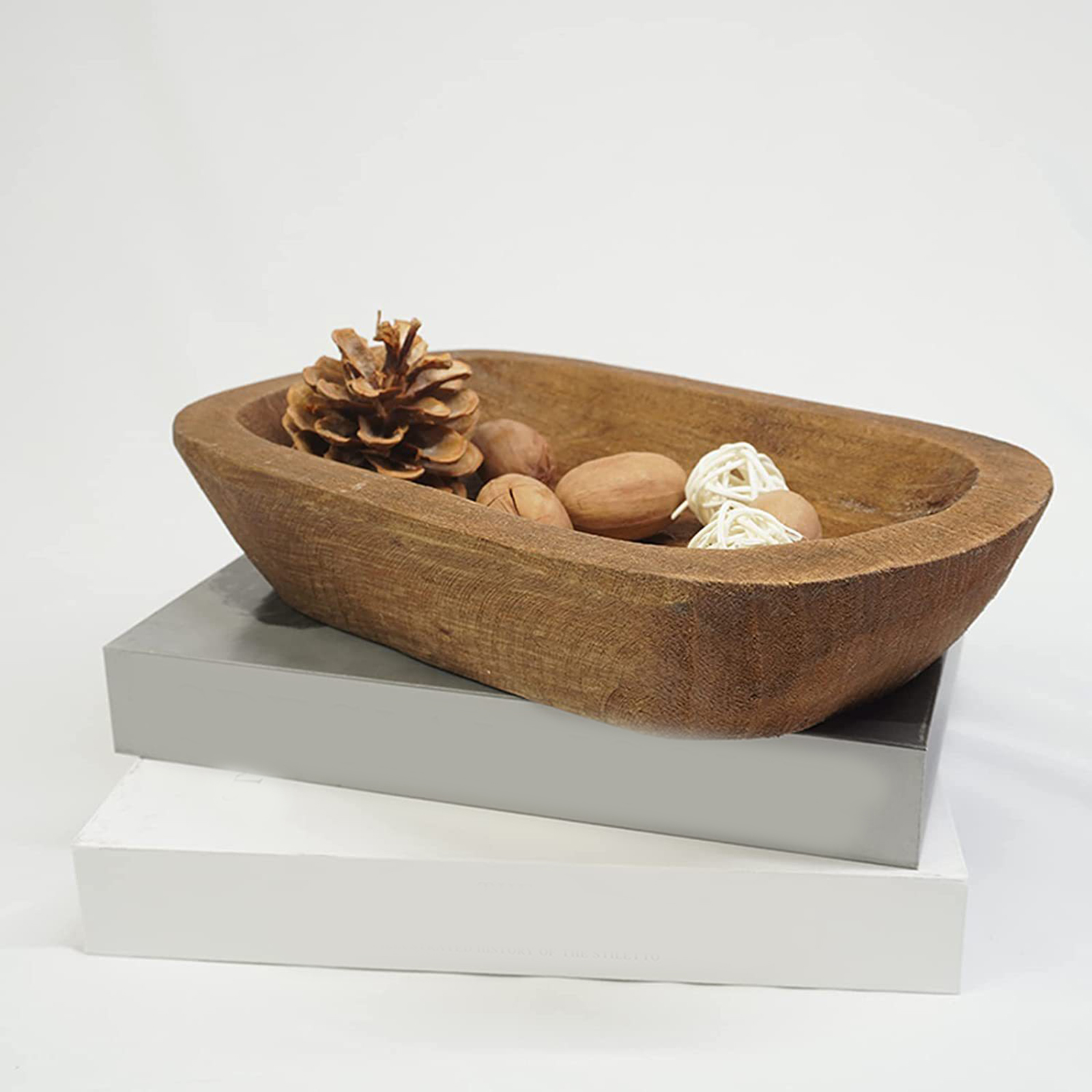 Cuenco de madera maciza para m - Candle Making Homewood reseña y precio