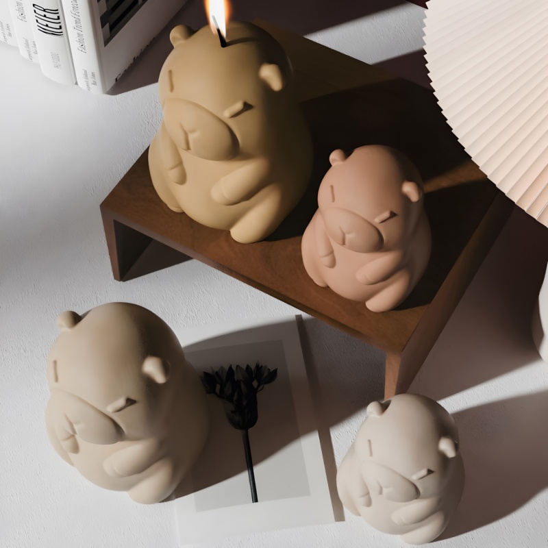 Capibara pudín hornear molde d - Candle Making Tools reseña y precio