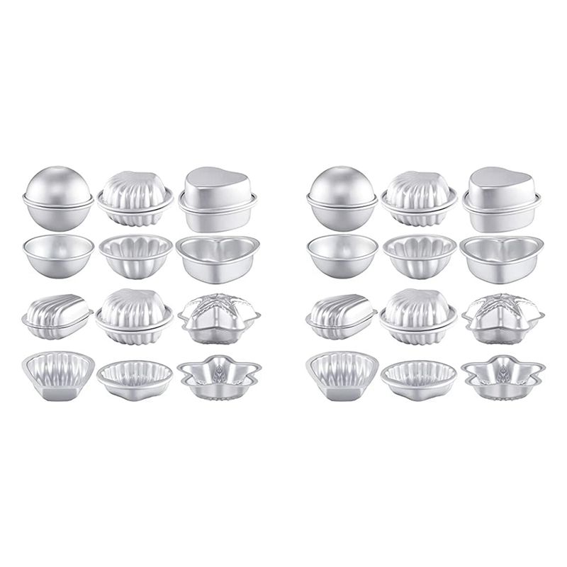 ABKS-24 Piezas, 6 Formas, Mold - Candle Making Bath reseña y precio