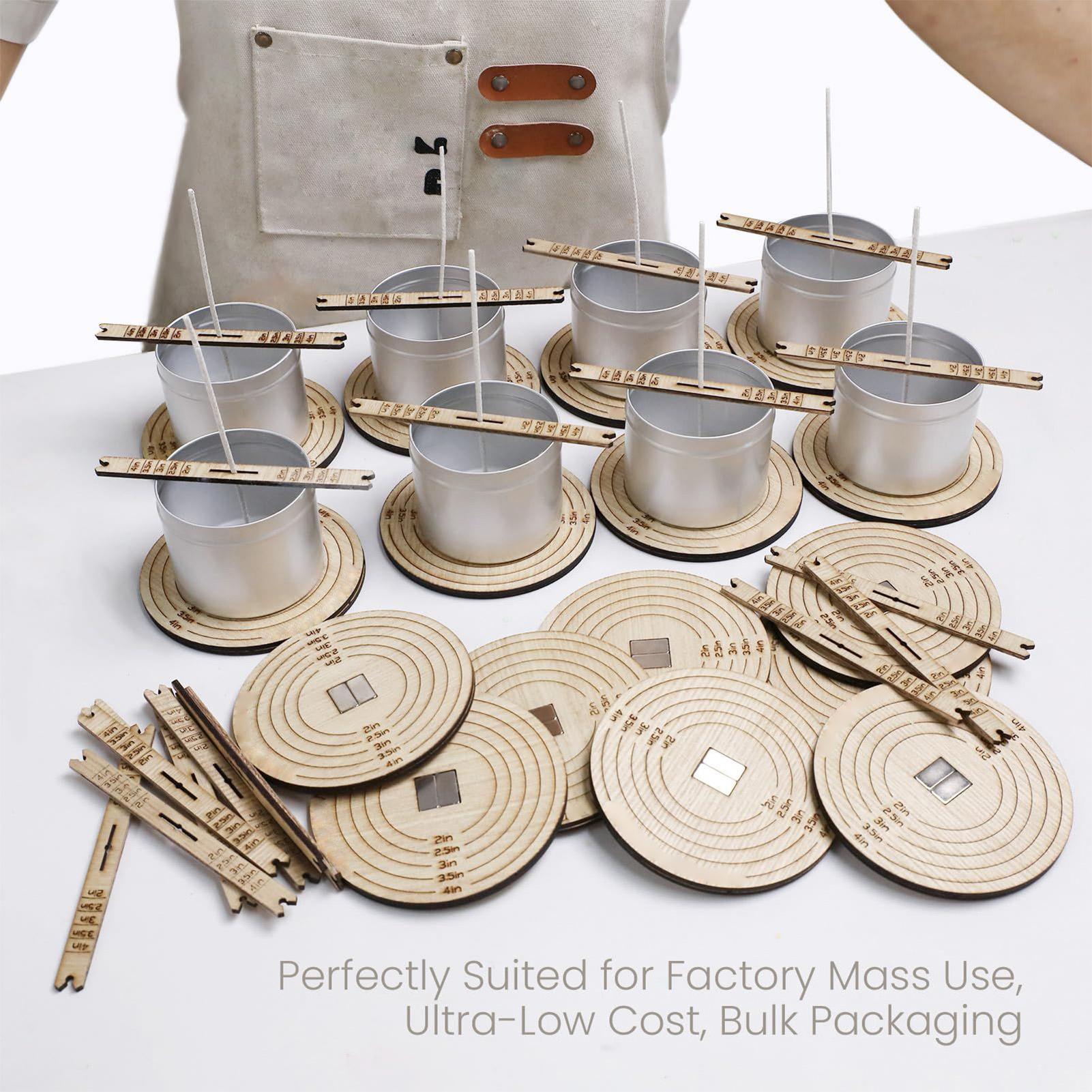 Herramienta para Centrar Mecha - Candle Making Homewood reseña y precio