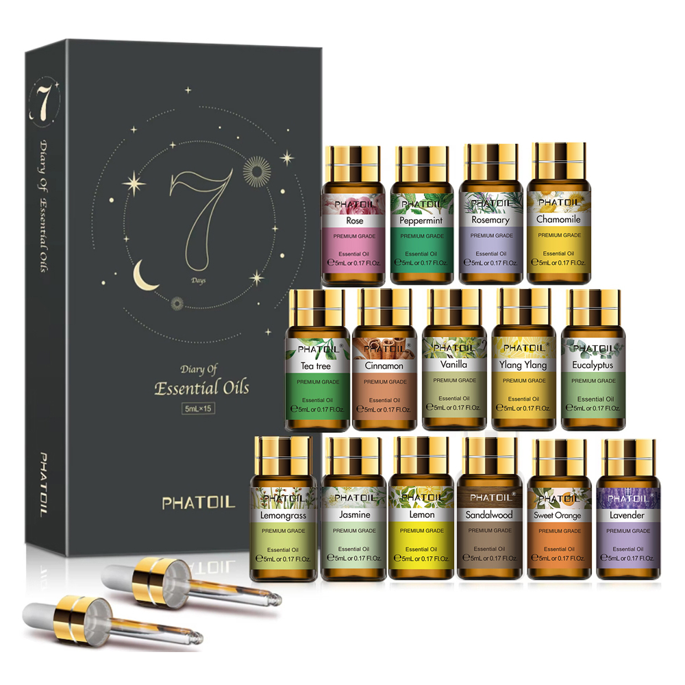 PHATOIL Set de 12/15 Aceites E - Candle Making Fragrances reseña y precio