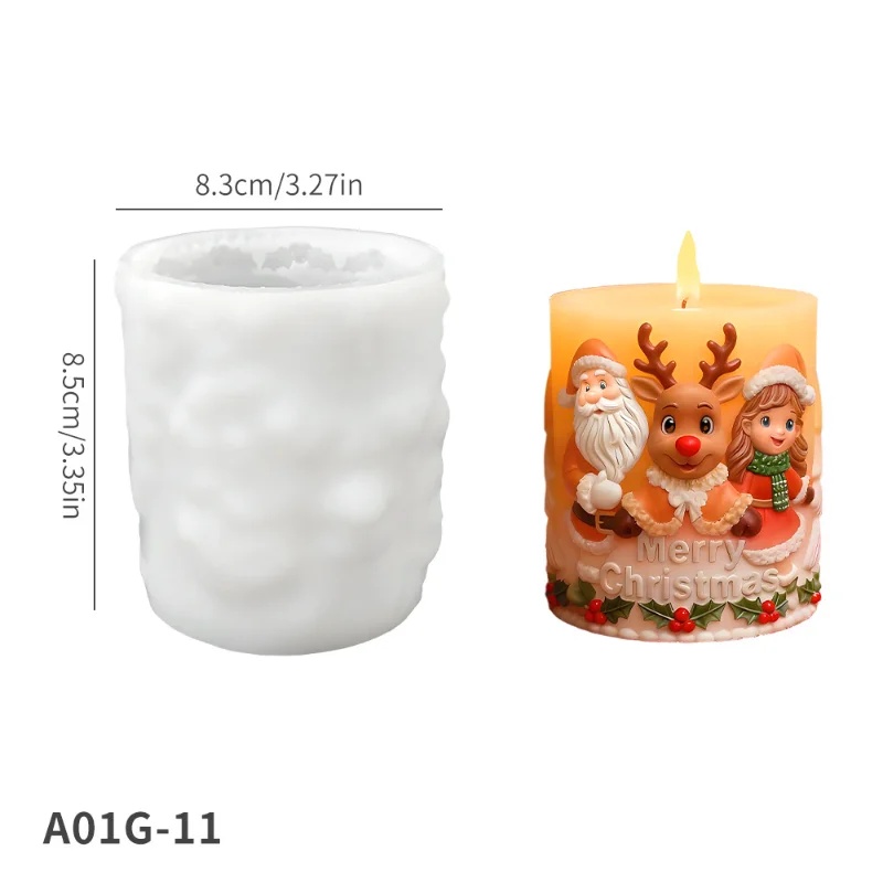Molde cilíndrico de silicona c - Candle Making Event reseña y precio