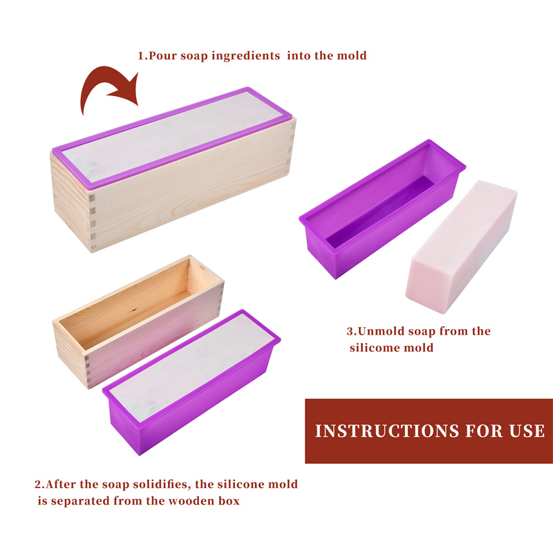 Molde rectangular de silicona  - Candle Making Homewood reseña y precio
