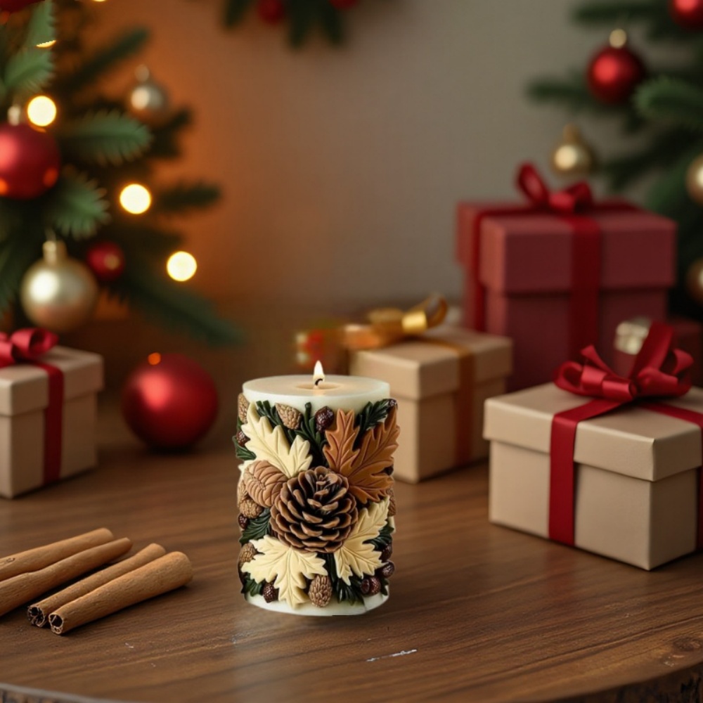 Molde de vela de invierno, mol - Candle Making Event reseña y precio