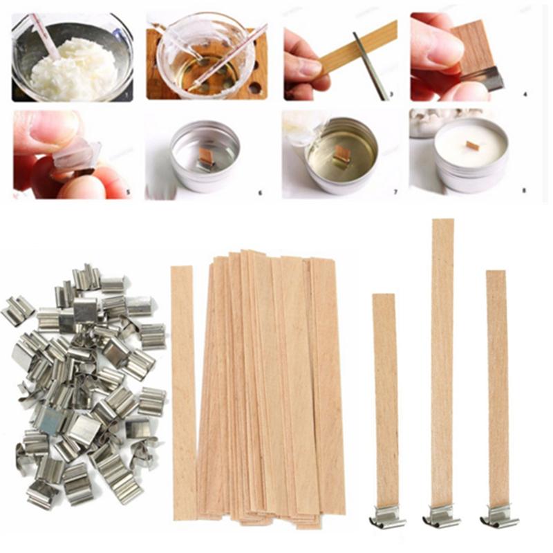 Mechas de vela de madera de al - Candle Making Homewood reseña y precio