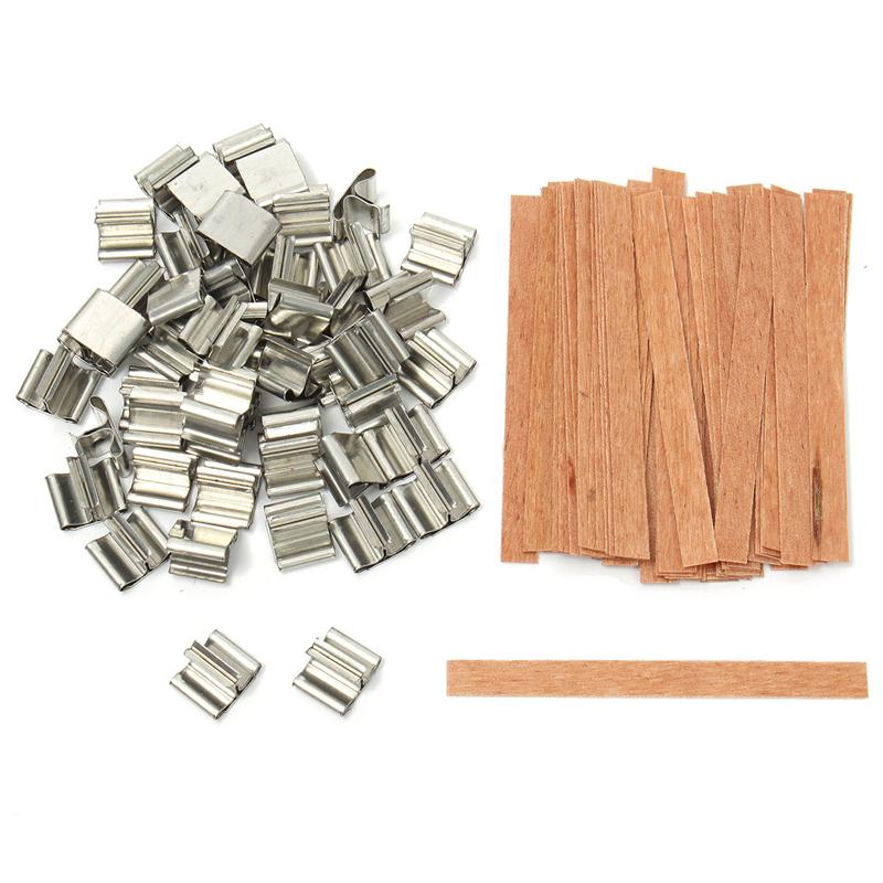 Mechas de vela de madera de al - Candle Making Homewood reseña y precio