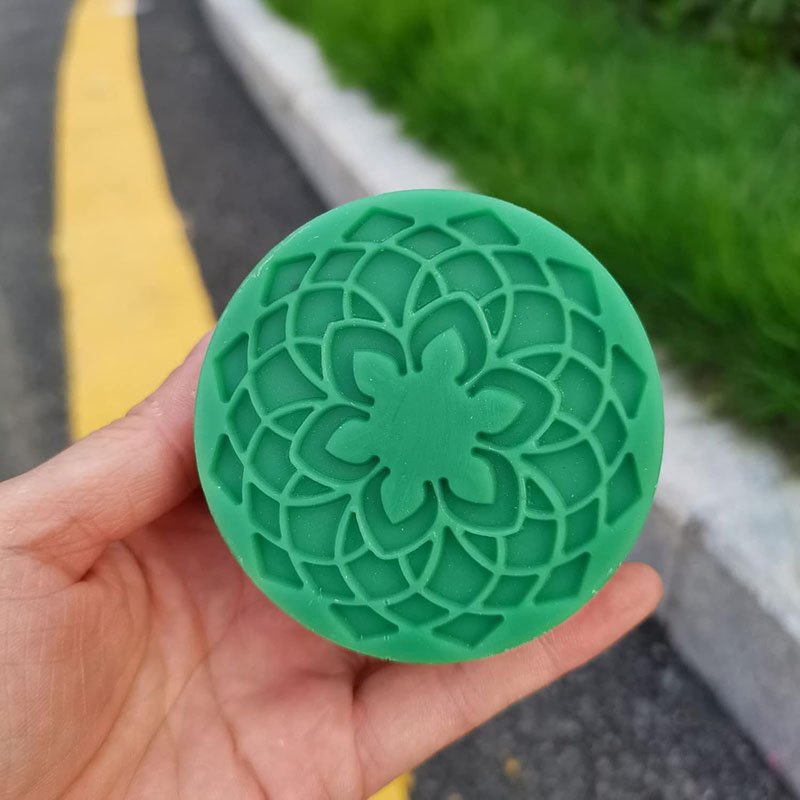 Molde de silicona con patrón d - Candle Making Bath reseña y precio