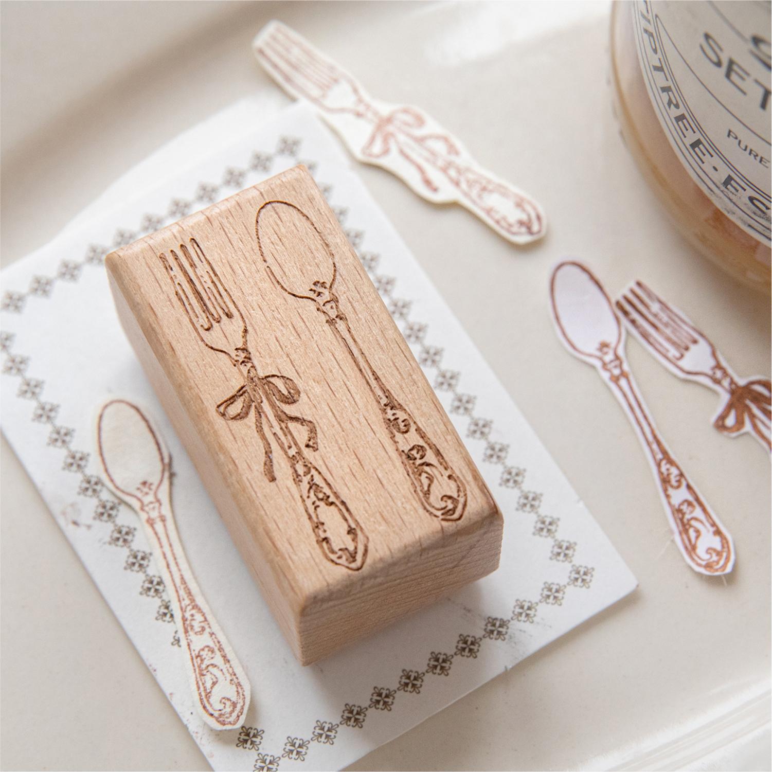Sello de madera con diseño de  - Xmas Candle Making reseña y precio
