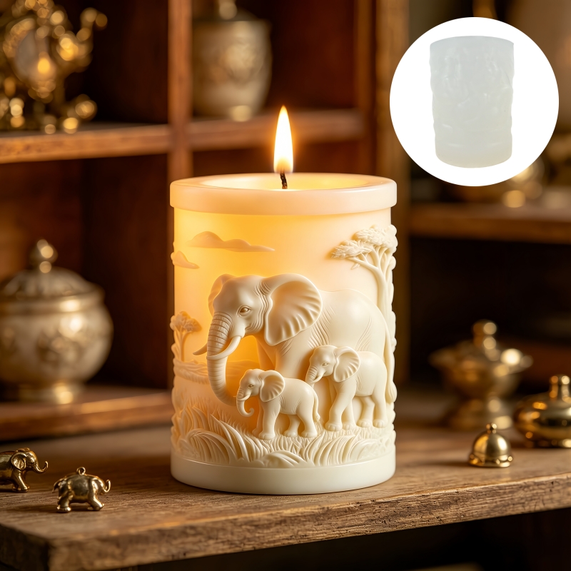 Molde de silicona cilíndrico p - Candle Making Kit For Kids reseña y precio
