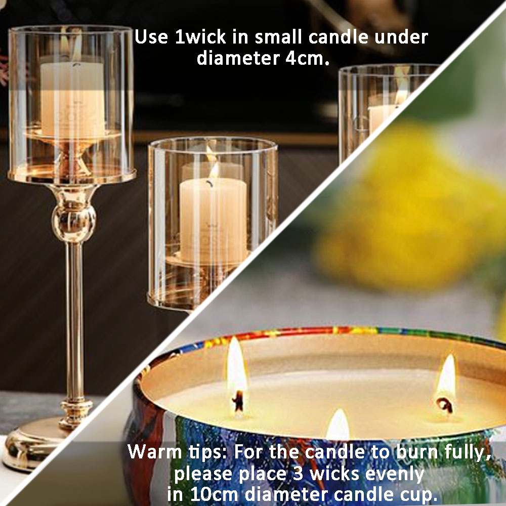 Mecha para velas de flores, pa - Candle Making Homewood reseña y precio