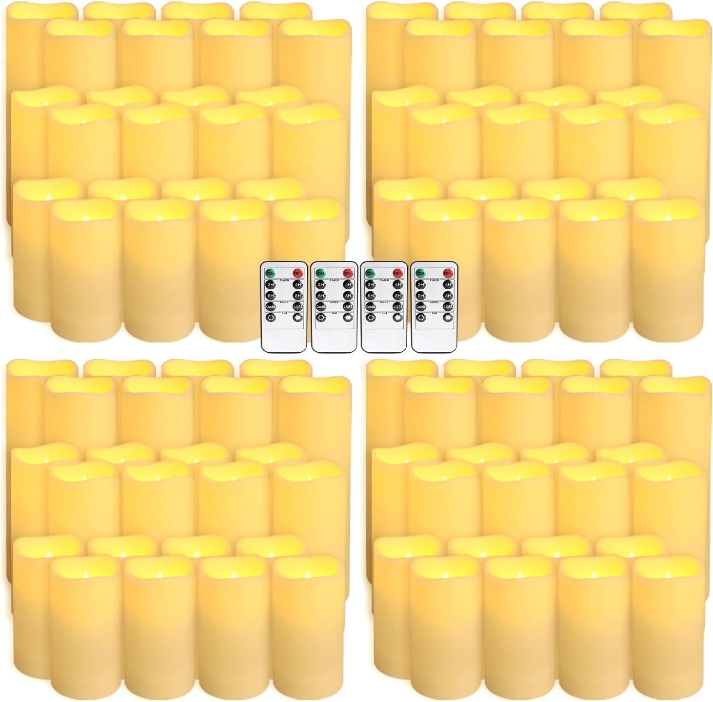 Juego de 96 Velas LED Impermea - Candle X reseña y precio