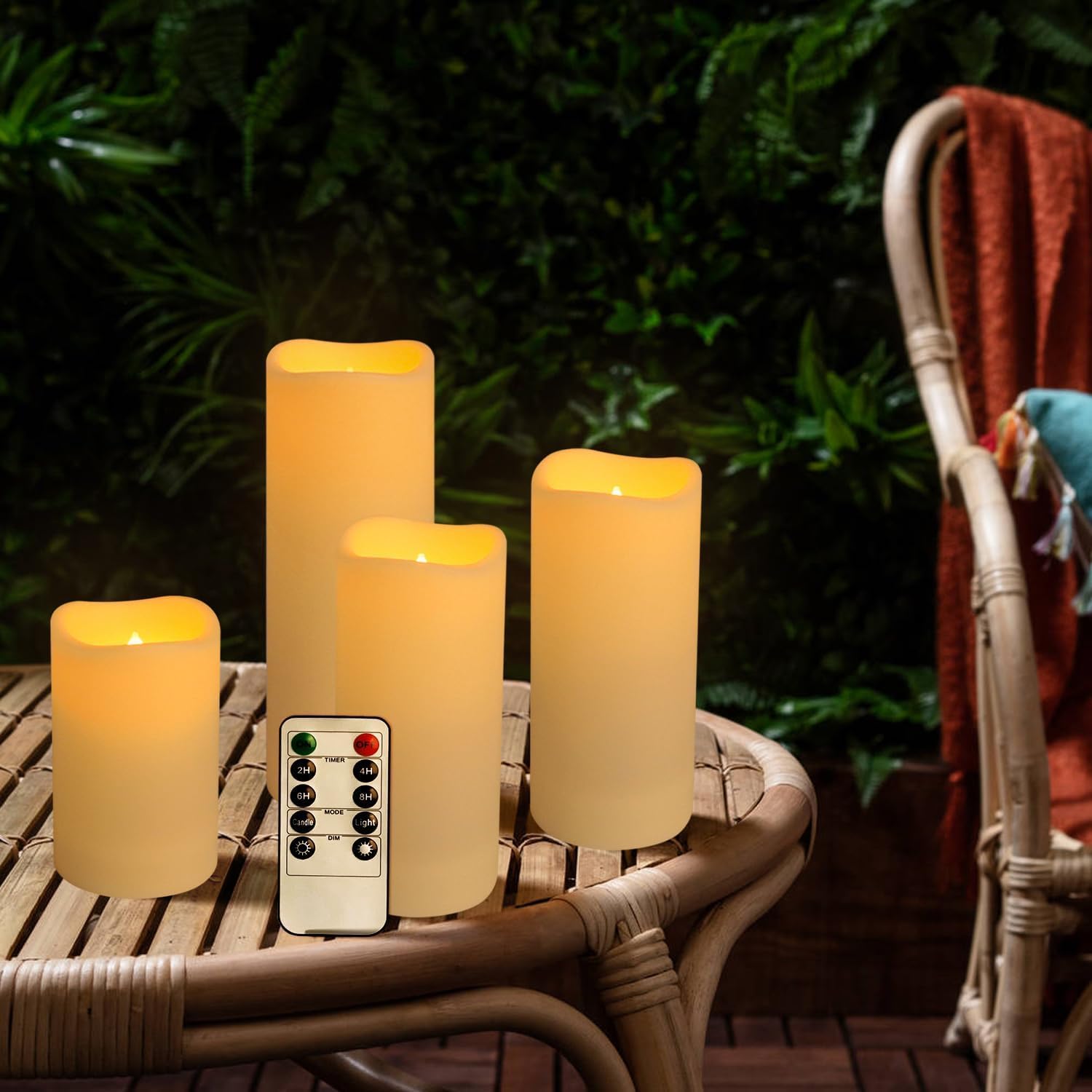 Juego de 96 Velas LED Impermea - Candle X reseña y precio