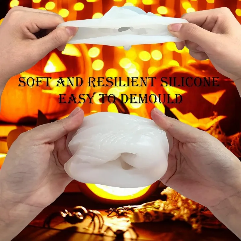 Molde de silicona 3D de calave - Candle Making Event reseña y precio